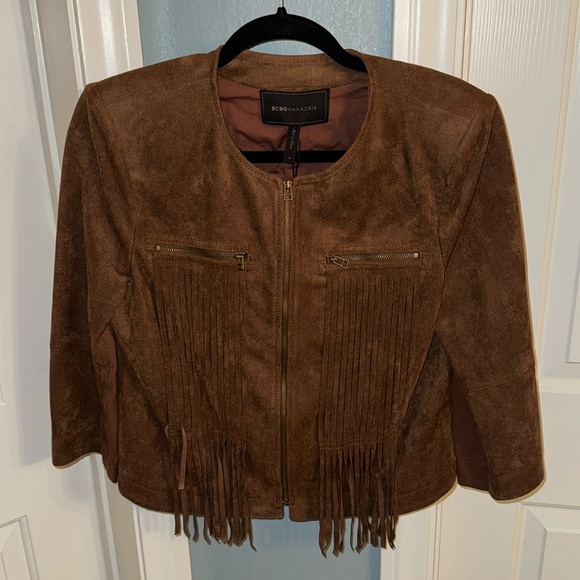 BCBG fringe jacket - Picture 6 of 7
